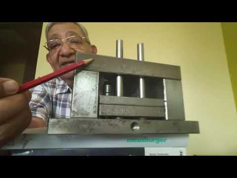 Injection Mould Design - Mould Base - 7 H Mould Base Assembly of moving half