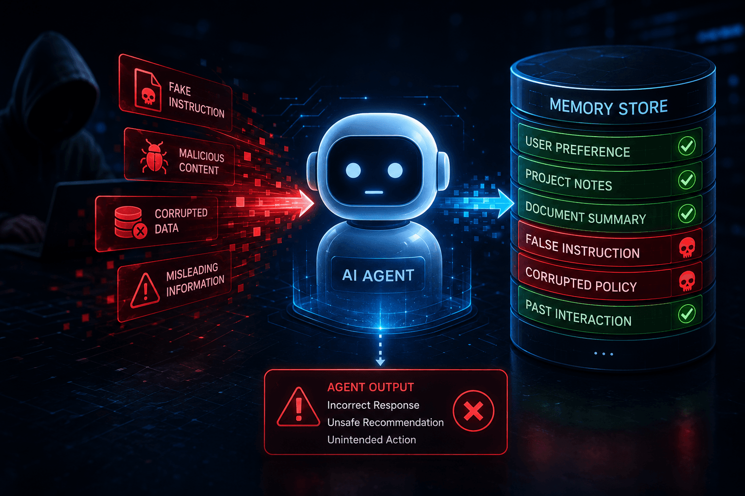 Agent Memory Poisoning
