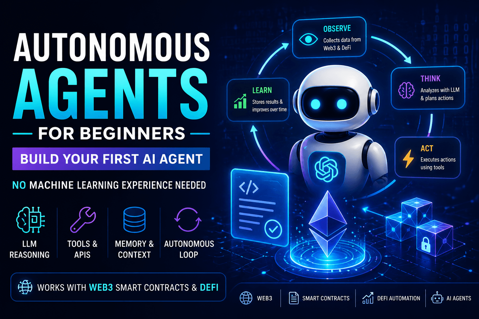 Autonomous Agents for Beginners: Build Your First AI Agent