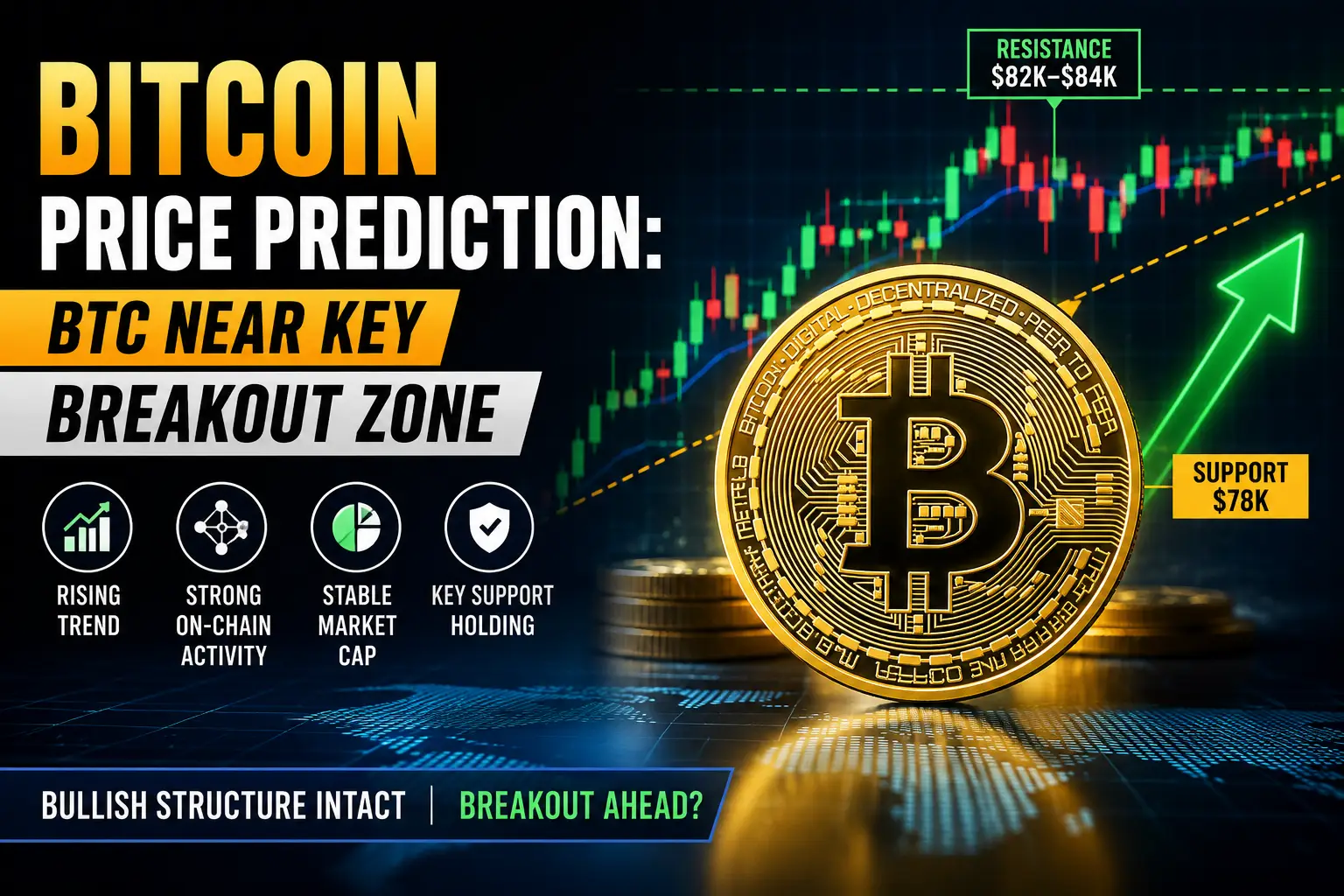 Bitcoin Price Prediction: BTC Near Key Breakout Zone