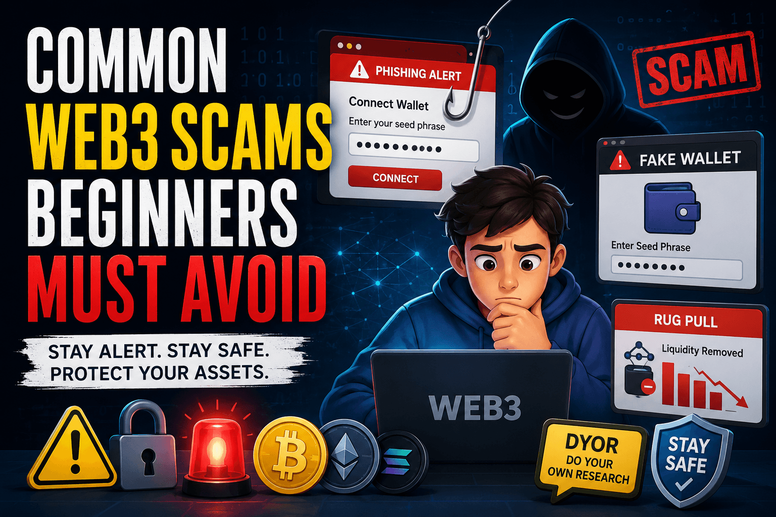 Common Web3 Scams Beginners Must Avoid