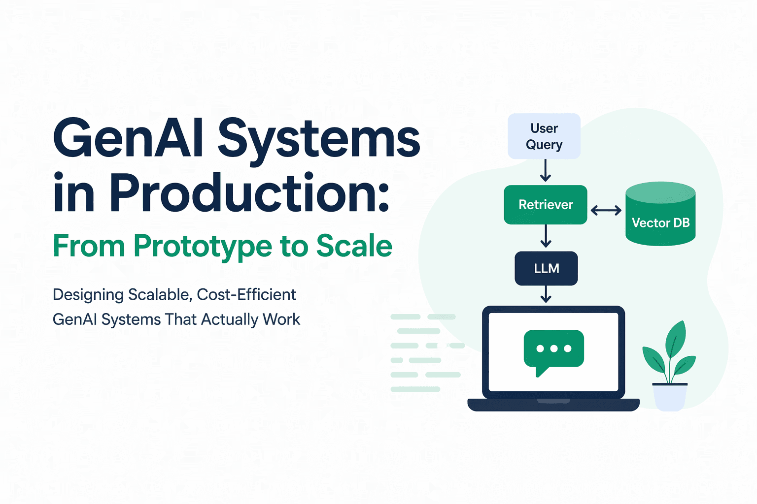 GenAI Systems in Production: From Prototype to Scale