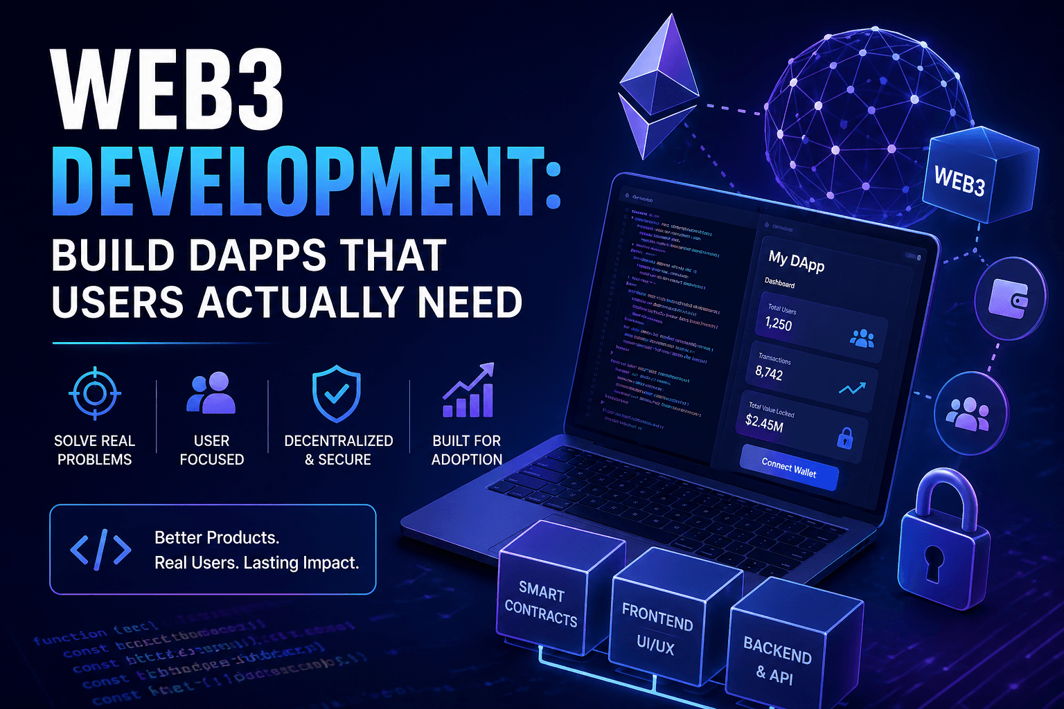 Web3 Development: Build DApps That Users Actually Need